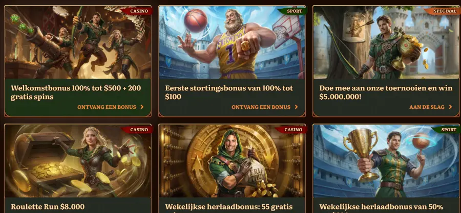 Wildrobin no deposit bonus